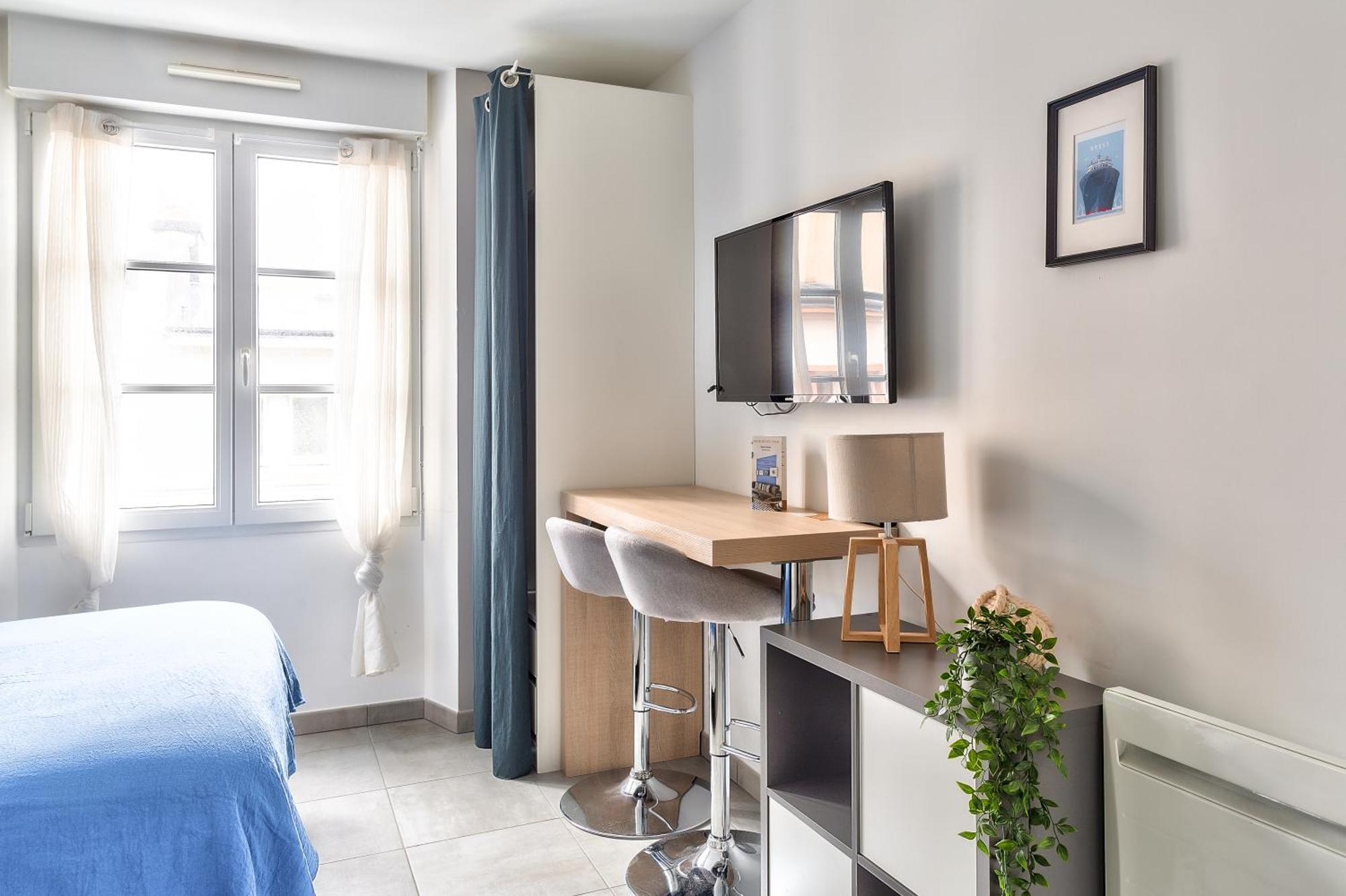 Studios Cosy Quartier Harteloire Proche Centre-Ville Брест Екстер'єр фото